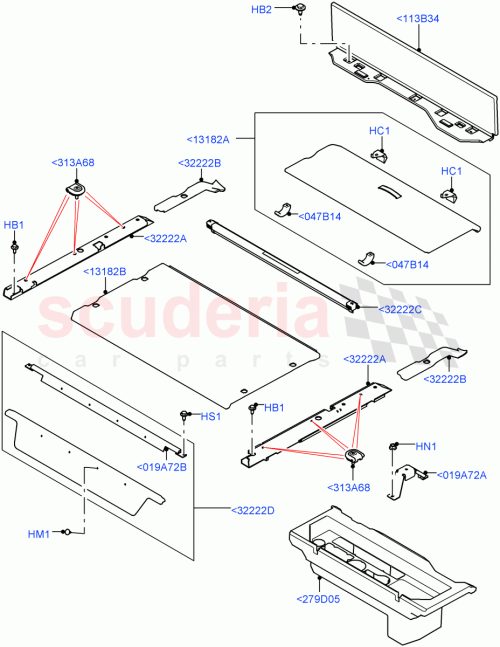 Part Diagram for Land Rover LR100438