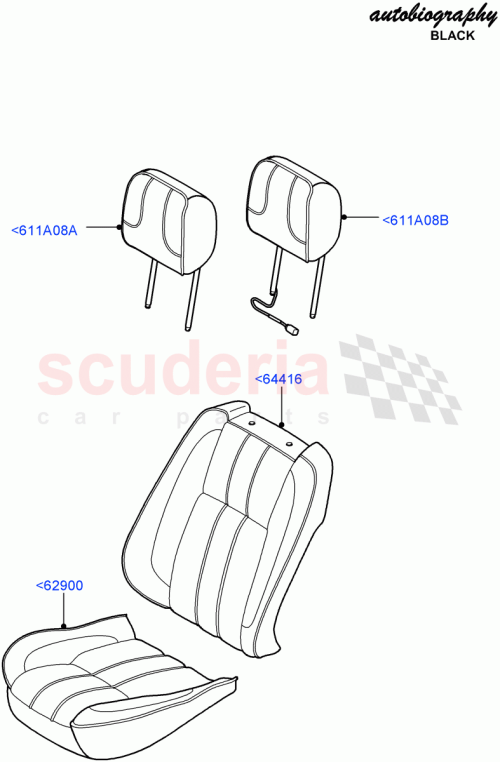 Part Diagram for Land Rover LR020438