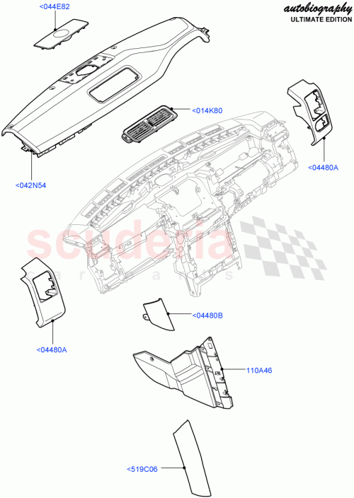 Part Diagram for Land Rover LR038668