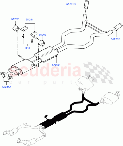 Part Diagram for Land Rover LR054762