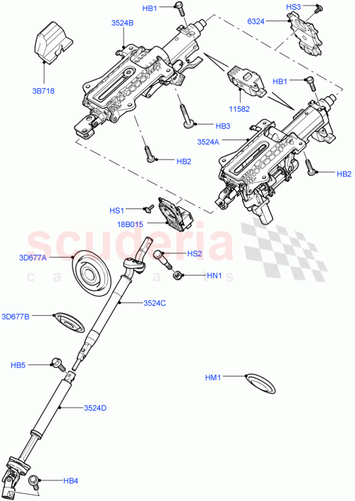 Part Diagram for Land Rover LR041673