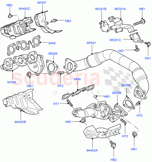 Part Diagram for Land Rover WCU500180