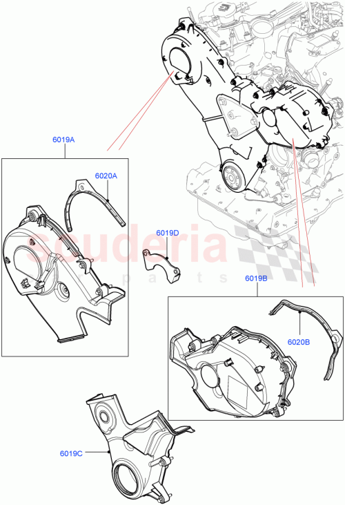 Part Diagram for Land Rover LR091782
