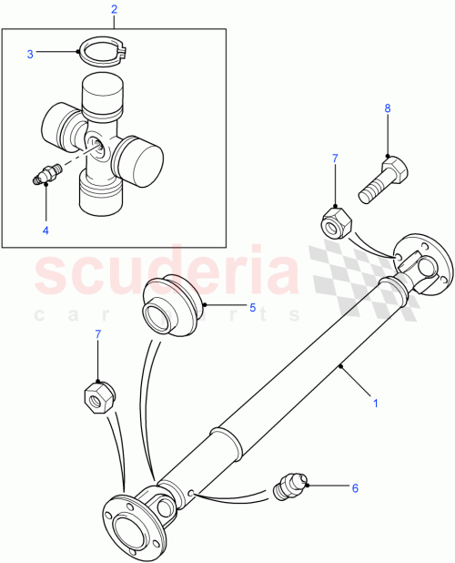 Part Diagram for Land Rover 242522