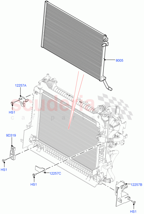 Part Diagram for Land Rover LR092457